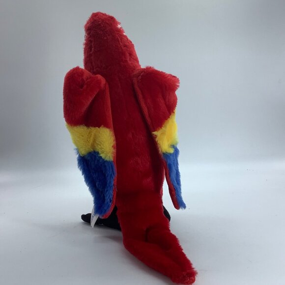 Macaw Parrot FIFI Plush Stuffed Animal Toy Wishpets Realistic 10" 2013 - Picture 3 of 6